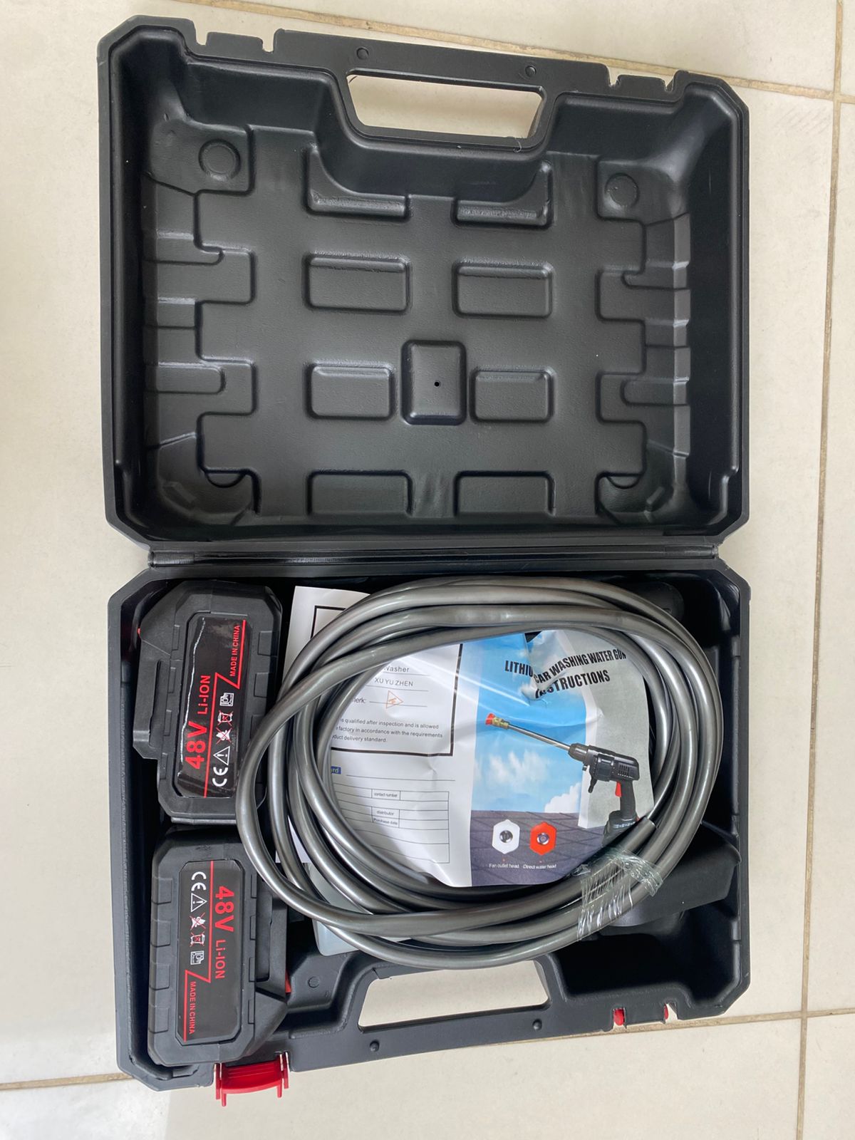 Miniatura 4 de Hidrolavadora Inalambrica 48v 2 Baterias